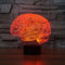The Brain 3D Optical Illusion Hologram Engraved USB Lamp