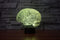 The Brain 3D Optical Illusion Hologram Engraved USB Lamp