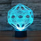 Psychedelic 3D Optical Illusion Hologram Engraved USB Lamp