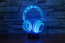 Rhythms by Royce Headphones 3D Illusion Hologram USB Lamp