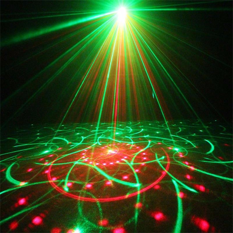 Fibonacci Series - Laser Show Projector Sound Active